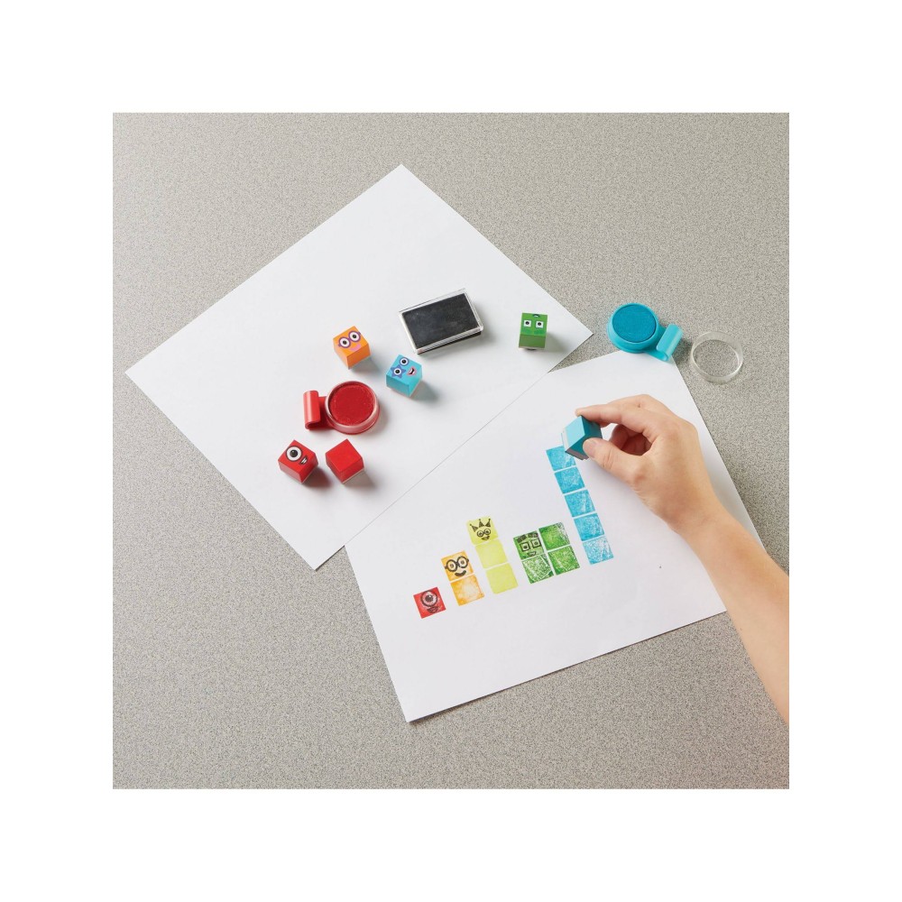 Learning Resources Numberblocks Stampoline Park Stamp Activity Set