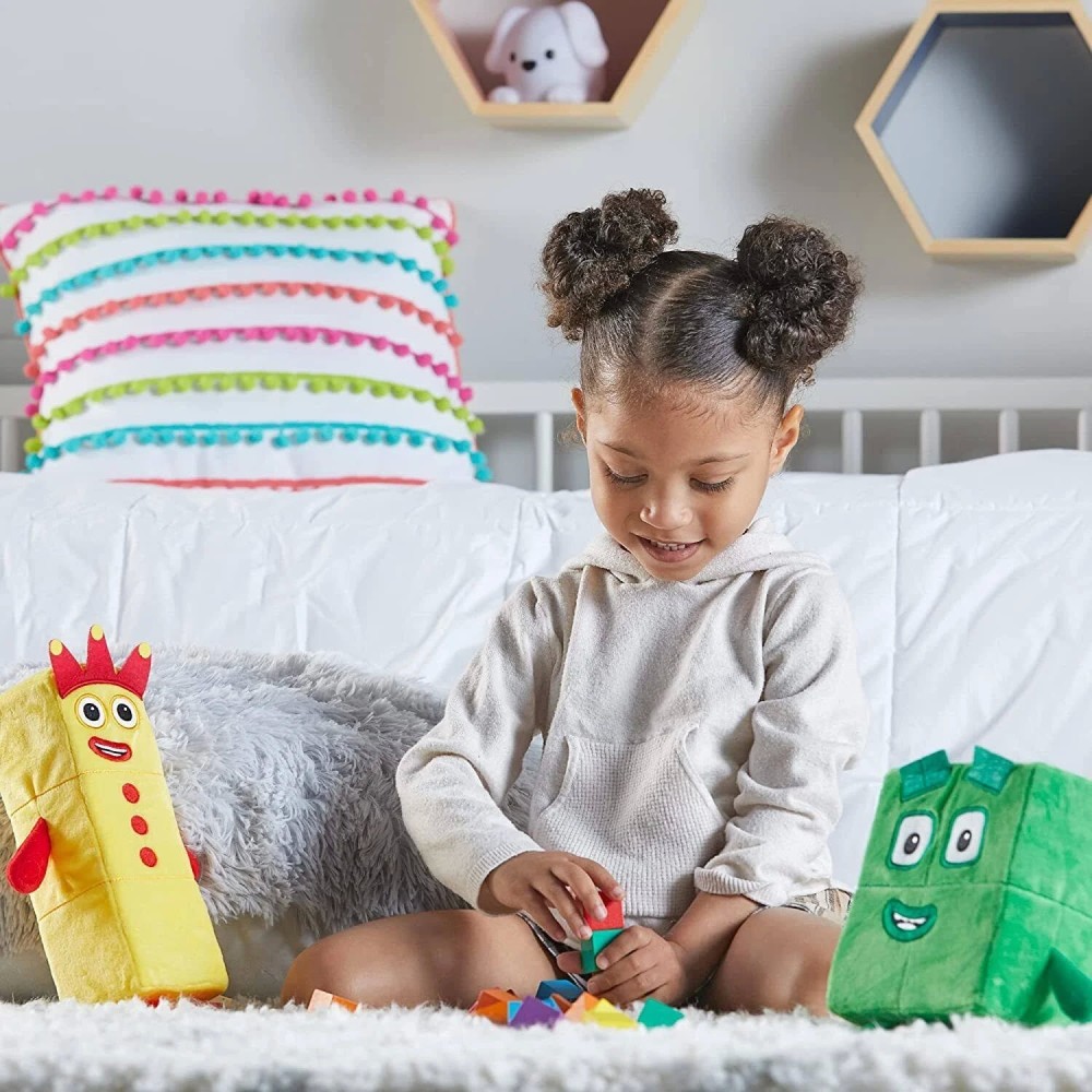 Numberblocks Three and Four Playful Pals Plush