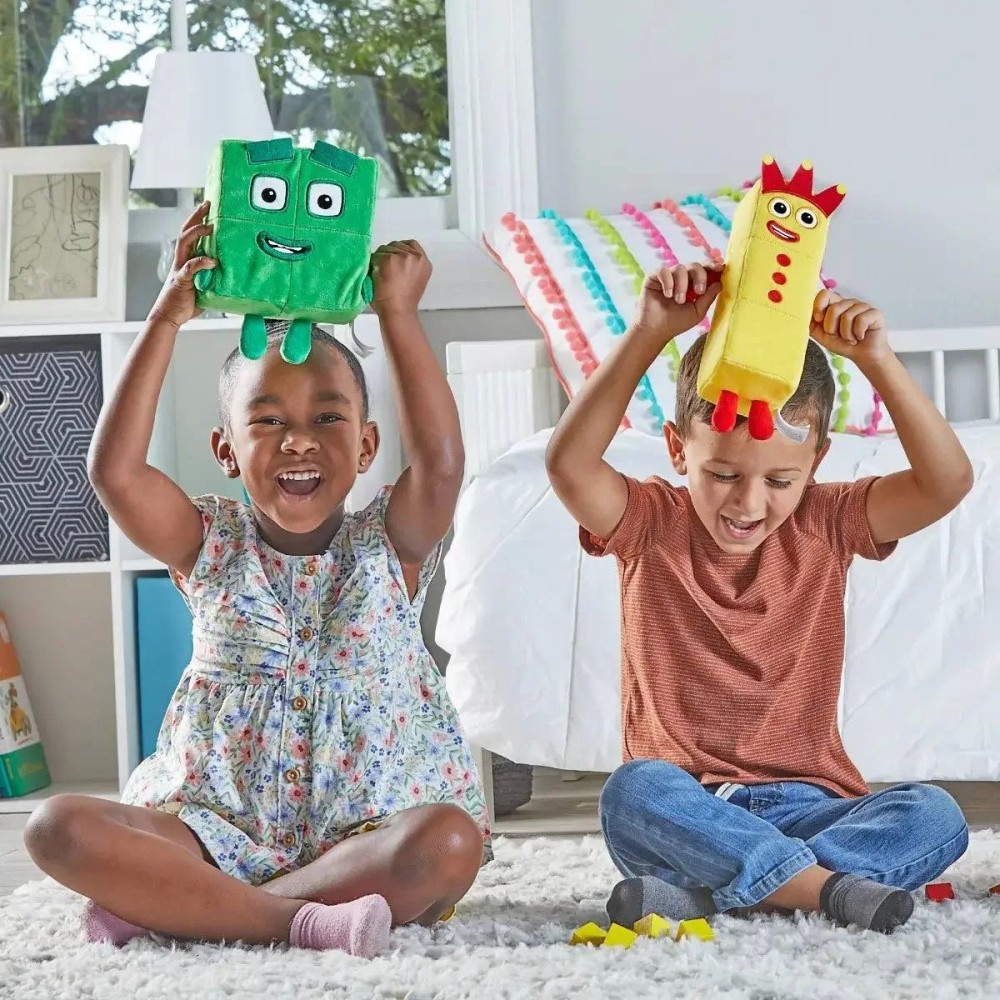 Numberblocks Three and Four Playful Pals Plush