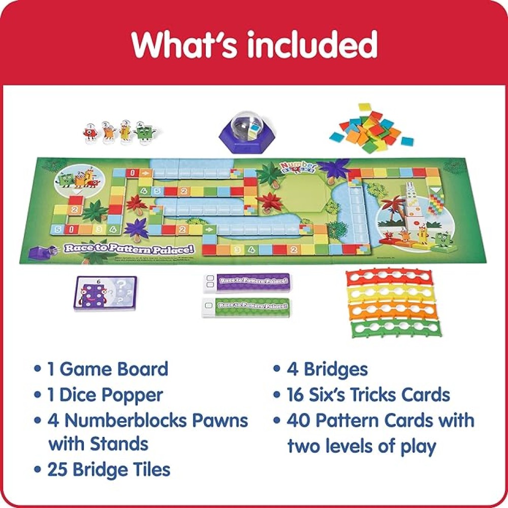 NUMBERBLOCKS RACE TO PATTERN PALACE