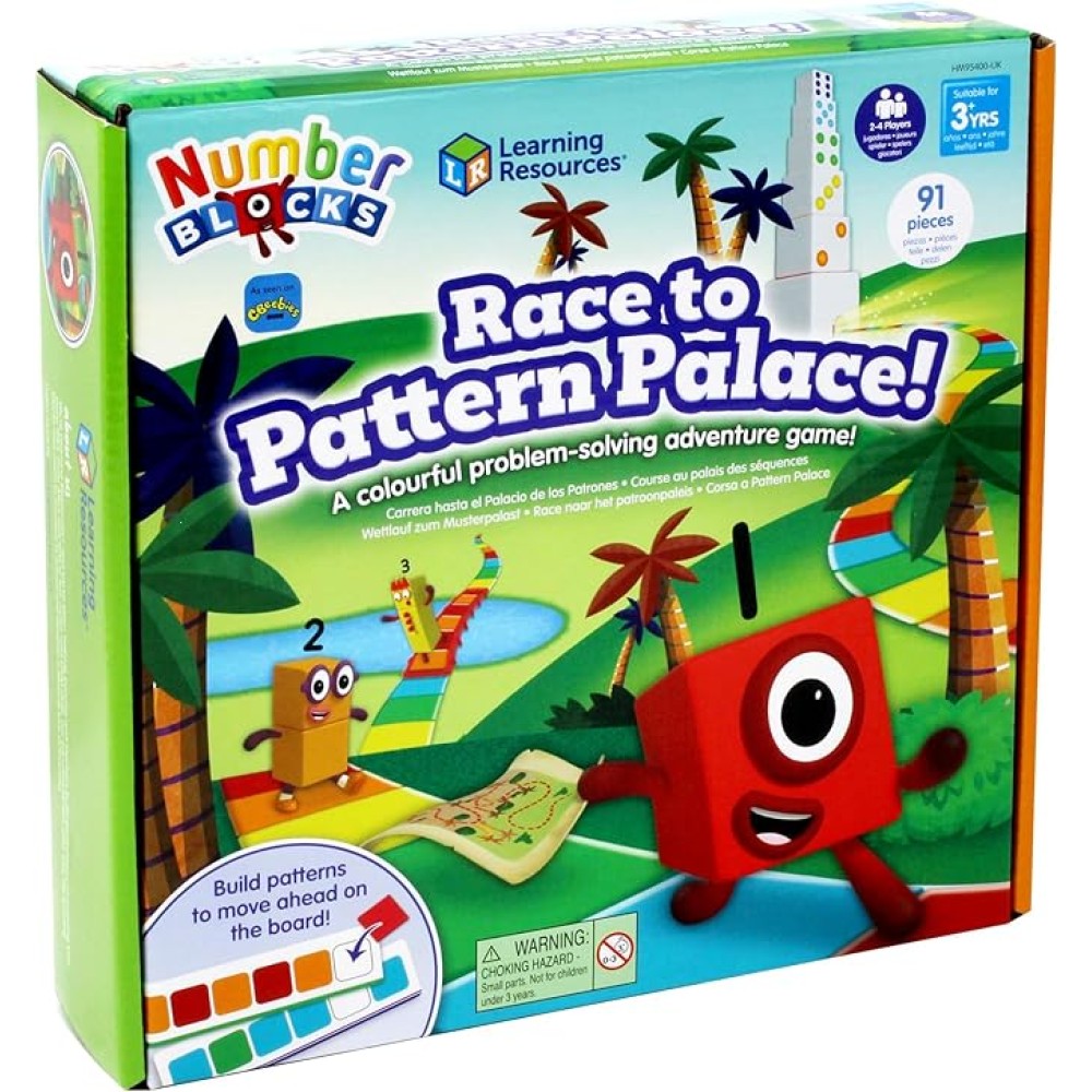 NUMBERBLOCKS RACE TO PATTERN PALACE