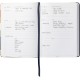 Busy B Undated Planner - Stripe Faux Leather Undated Diary
