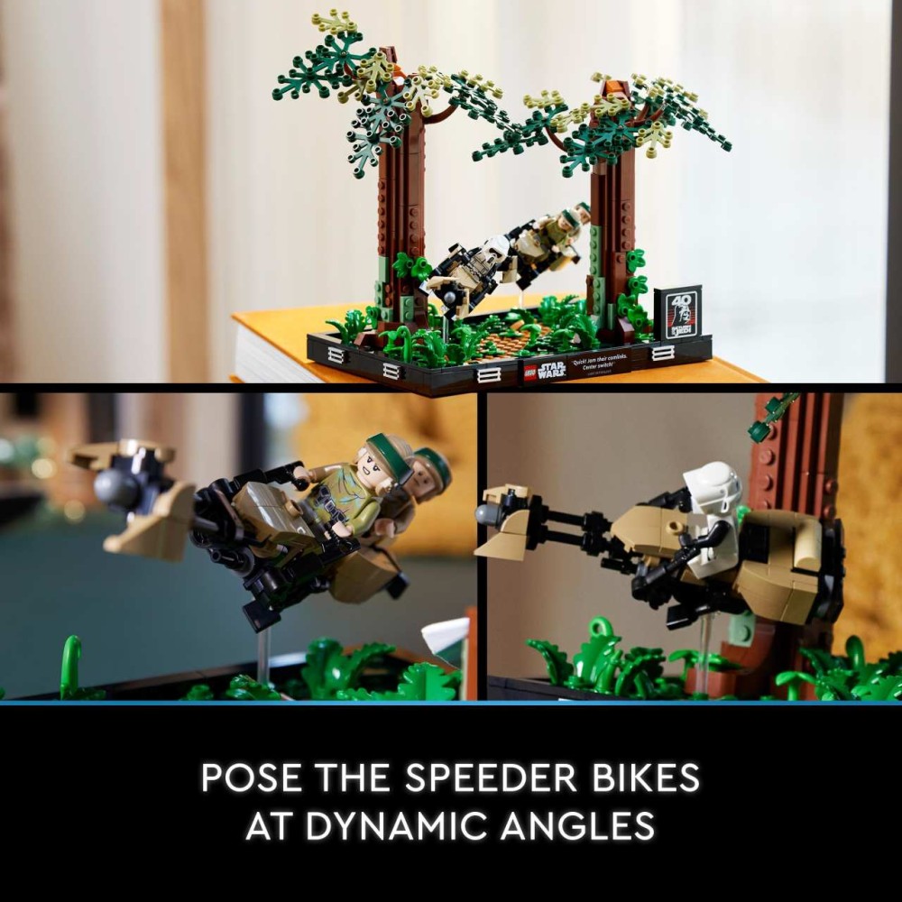 LEGO Star Wars Endor Speeder Chase Diorama Set 75353
