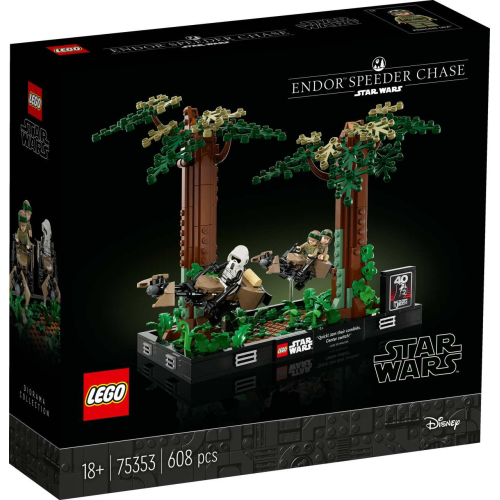 LEGO Star Wars Endor Speeder Chase Diorama Set 75353