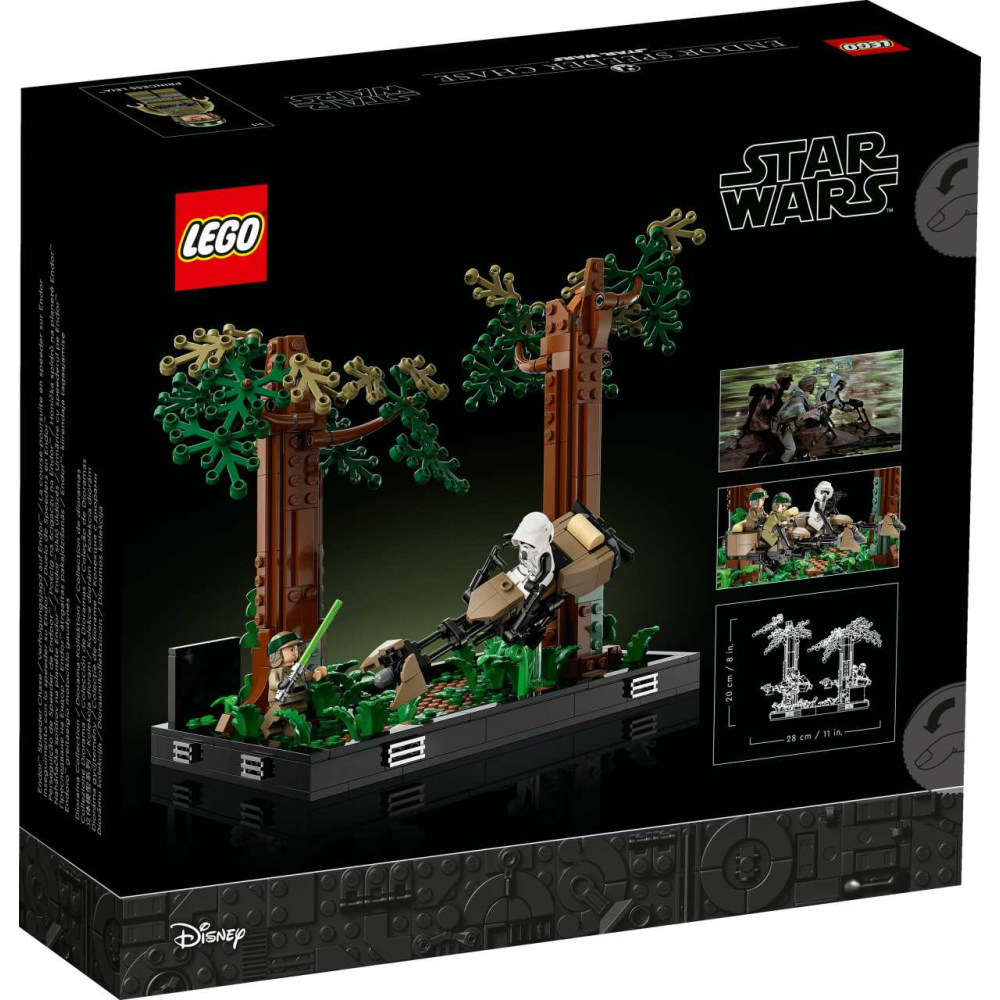 LEGO Star Wars Endor Speeder Chase Diorama Set 75353