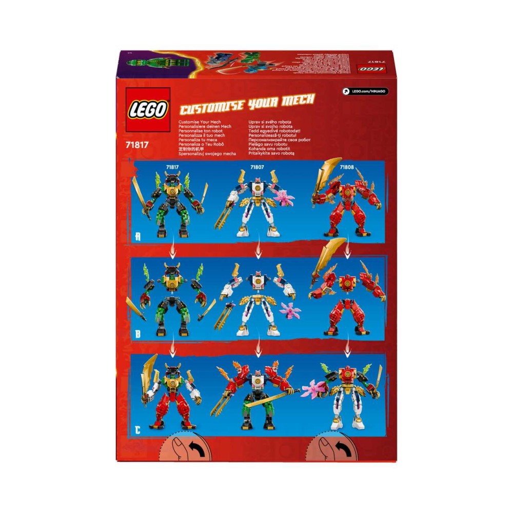 Lego Ninjago Lloyd’s Elemental Power Mech Ninja Toys 71817