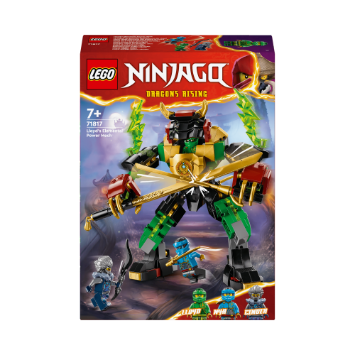 Lego Ninjago Lloyd’s Elemental Power Mech Ninja Toys 71817