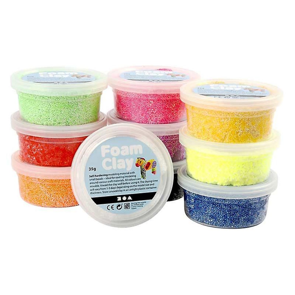 Foam Clay Assortment 10x35G