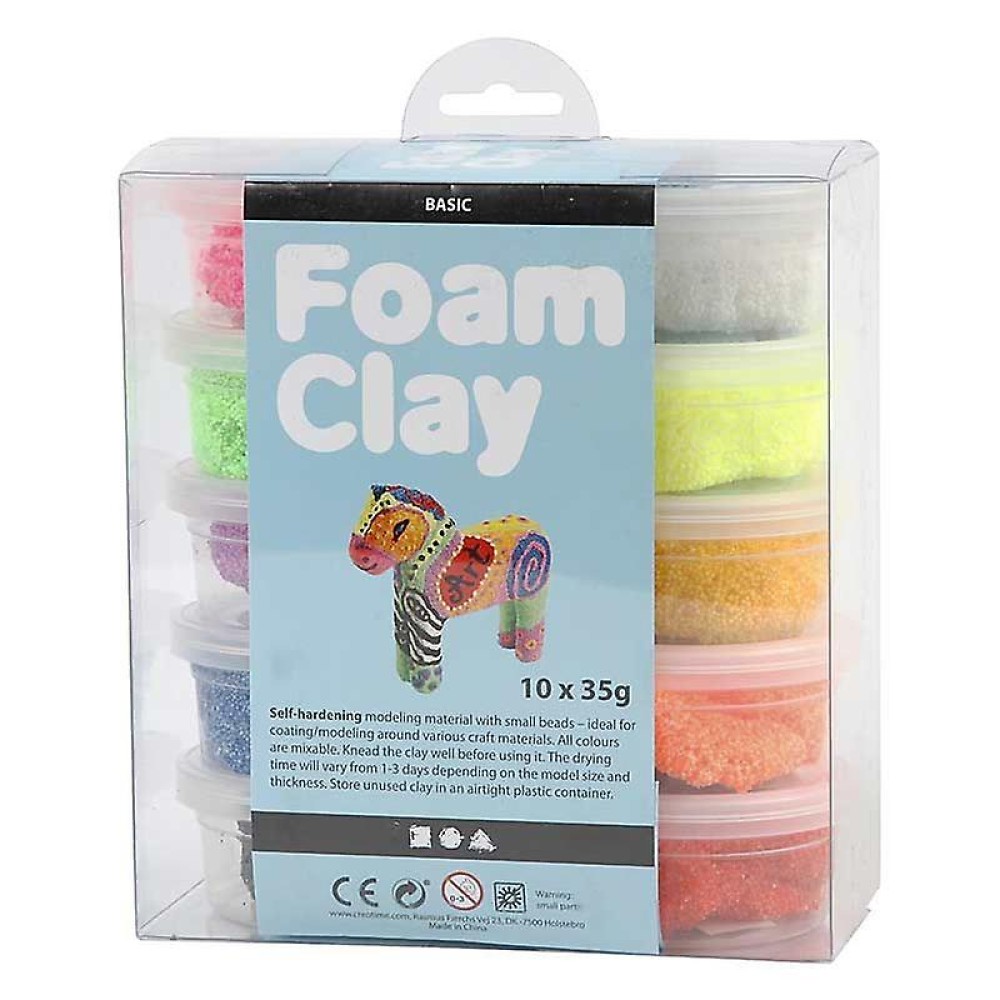 Foam Clay Assortment 10x35G