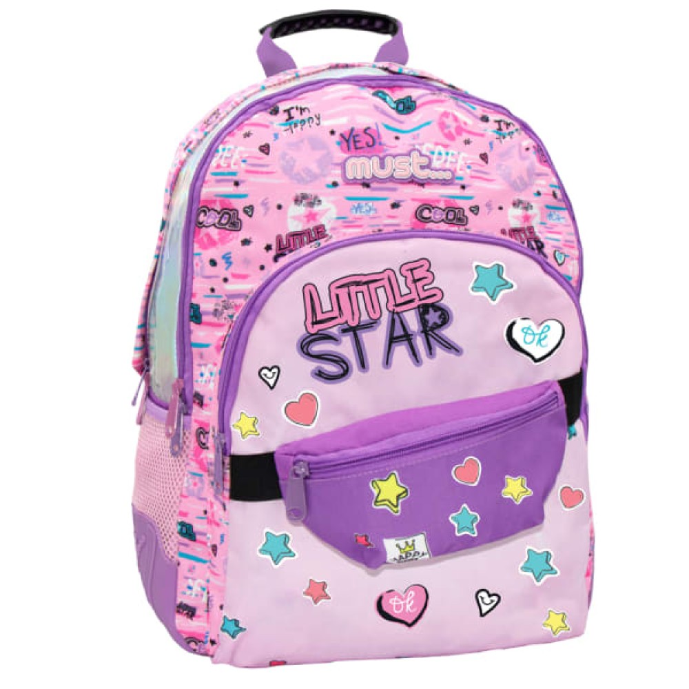 Backpack Little Star 3 Case & Waist Bag- Must