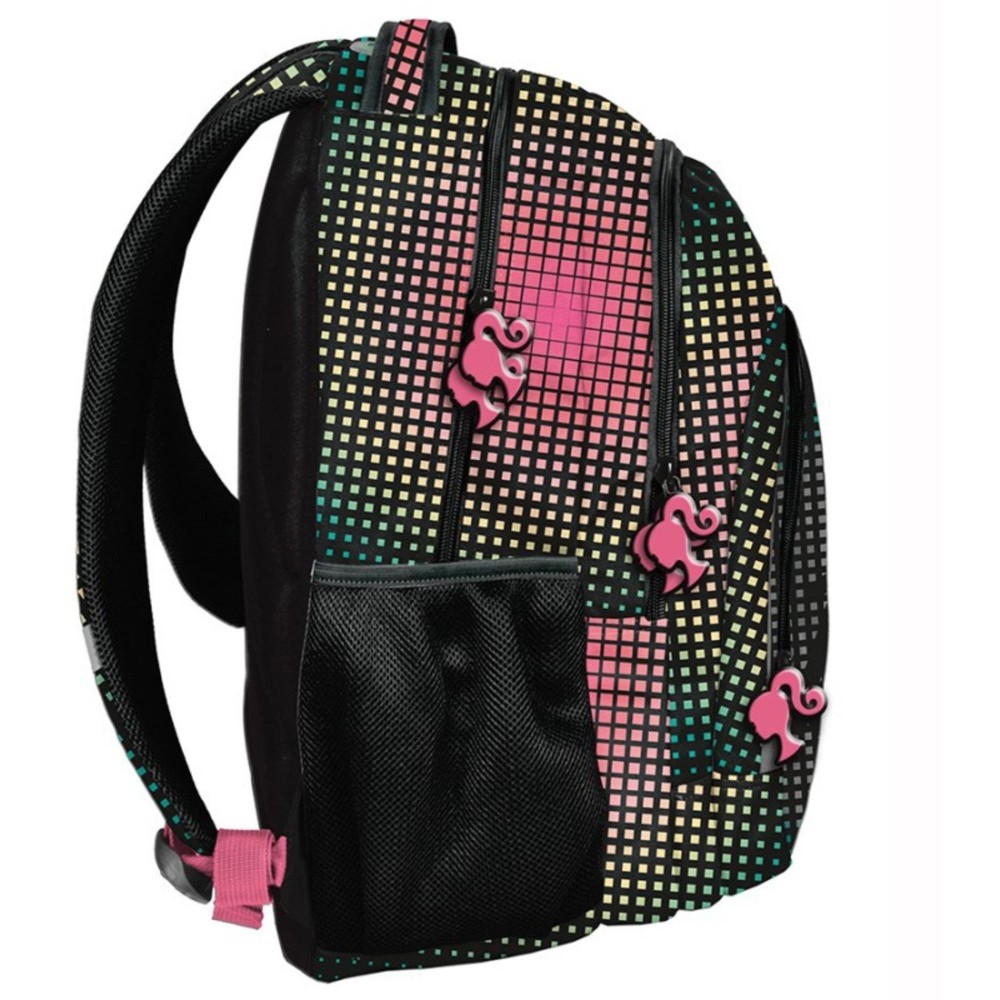 School Backpack Barbie Graphic Pattern