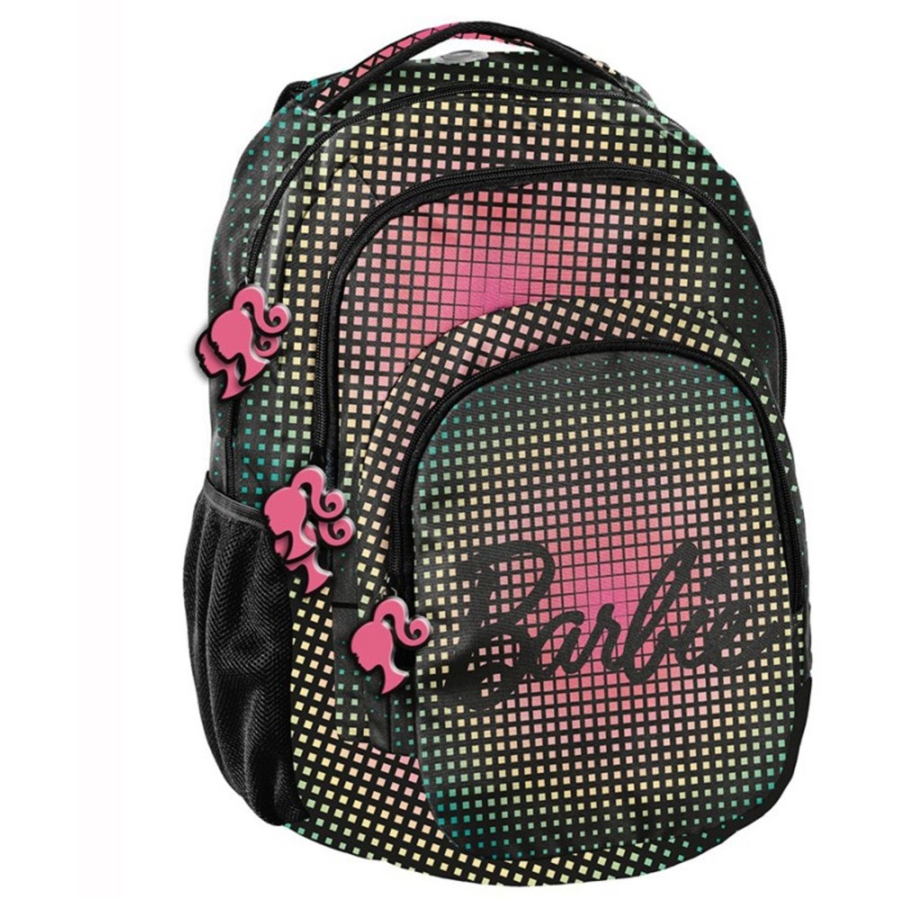 School Backpack Barbie Graphic Pattern