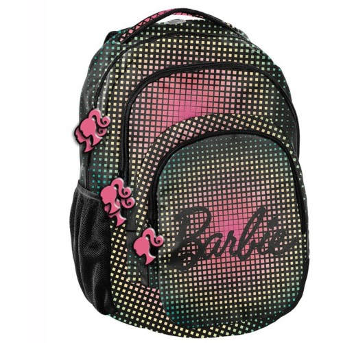 School Backpack Barbie Graphic Pattern