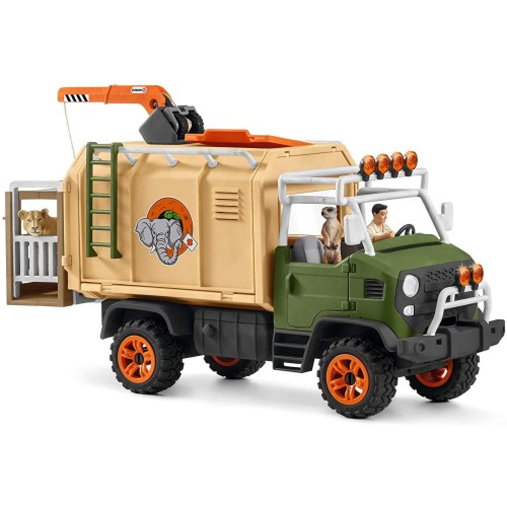 Schleich 42475 Animal rescue large truck Wild Life