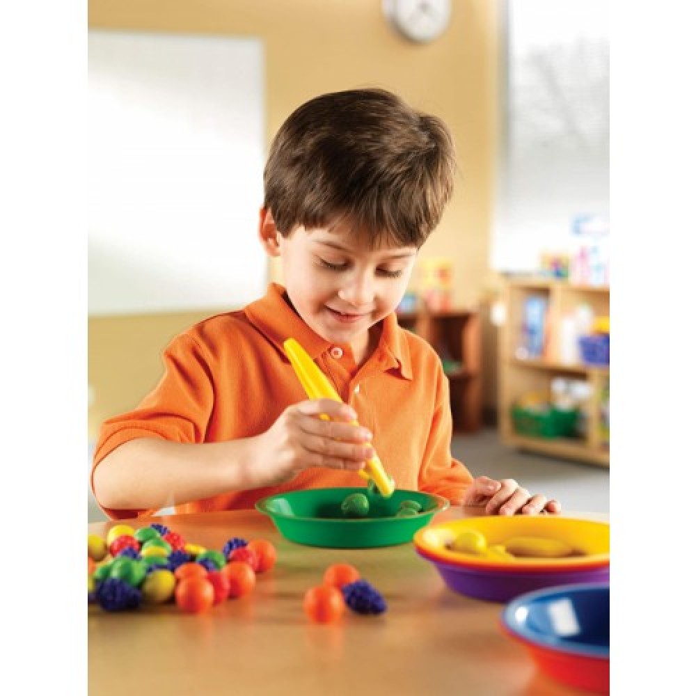 Learning Resources Jumbo Tweezers, Sorting & Counting, Toddler Fine Motor Skill Development