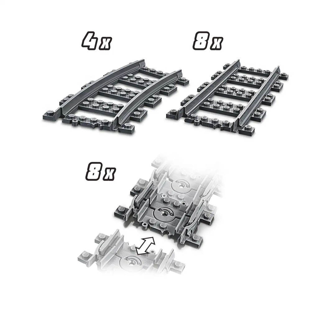Lego City Trains Tracks (60205)