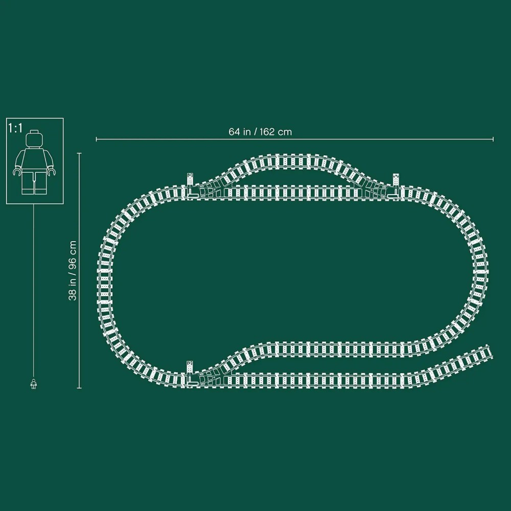 Lego City Trains Tracks (60205)