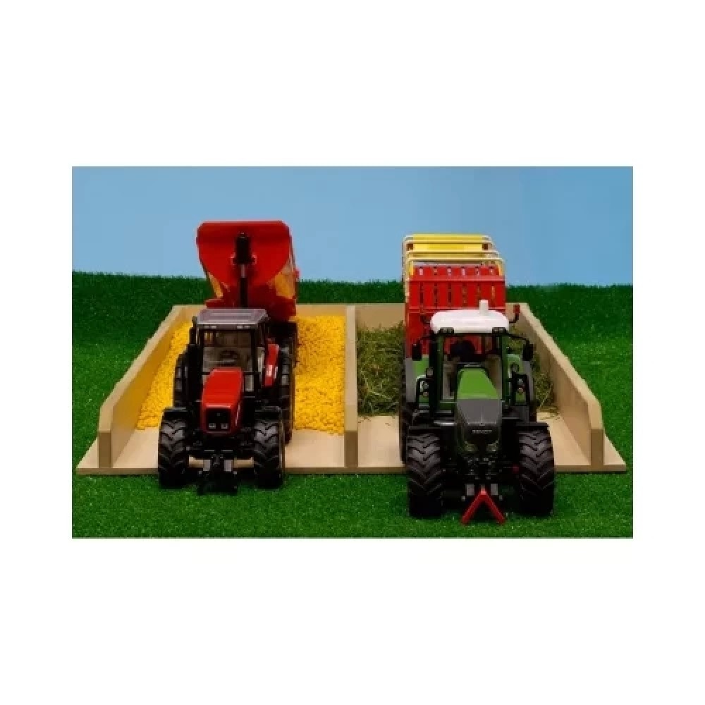 Kids Globe Silage Pit for Tractors 1:32