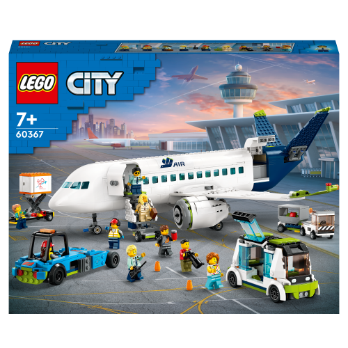 LEGO City Passenger Aeroplane Toy Model Kit 60367
