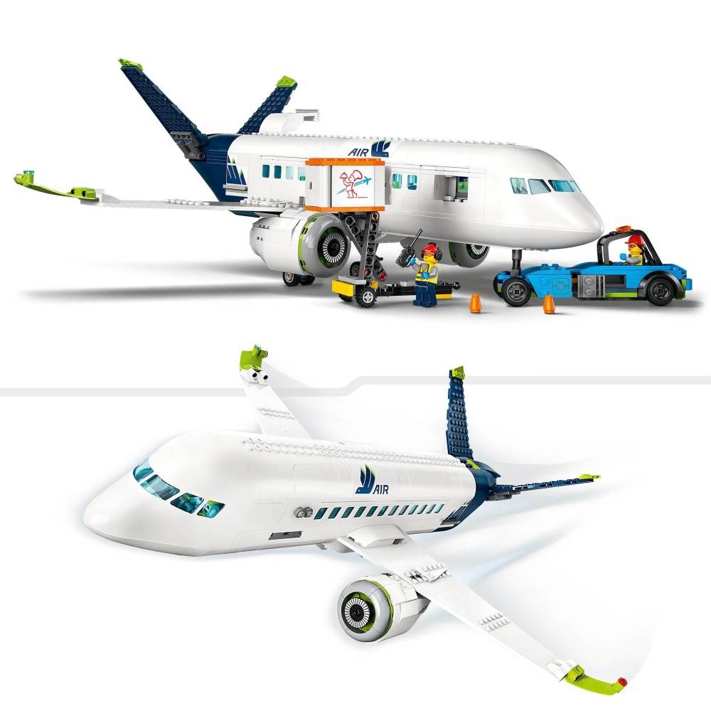 LEGO City Passenger Aeroplane Toy Model Kit 60367