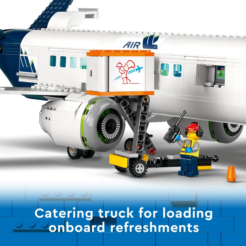 LEGO City Passenger Aeroplane Toy Model Kit 60367