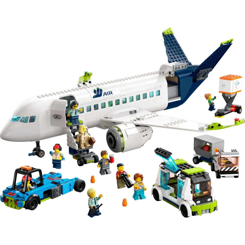 LEGO City Passenger Aeroplane Toy Model Kit 60367