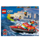 Lego City Fire Rescue Boat - 60373