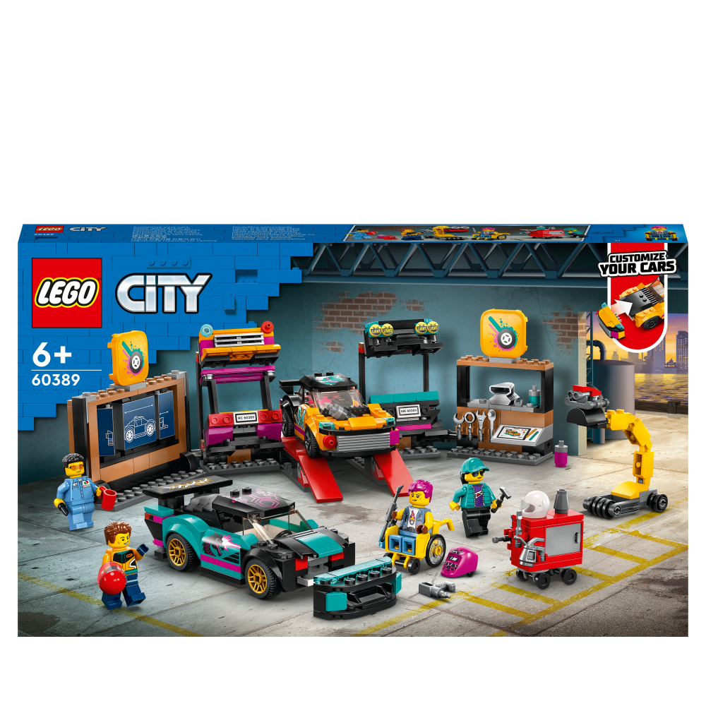 Lego City Custom Car Garage - 60389