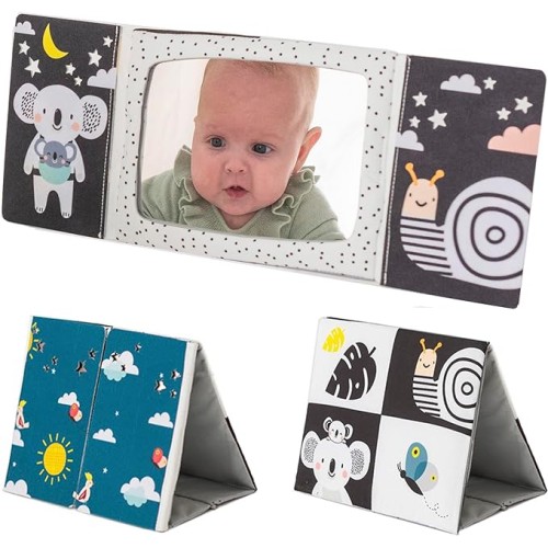 Tummy Time Mirror Book - Halilit