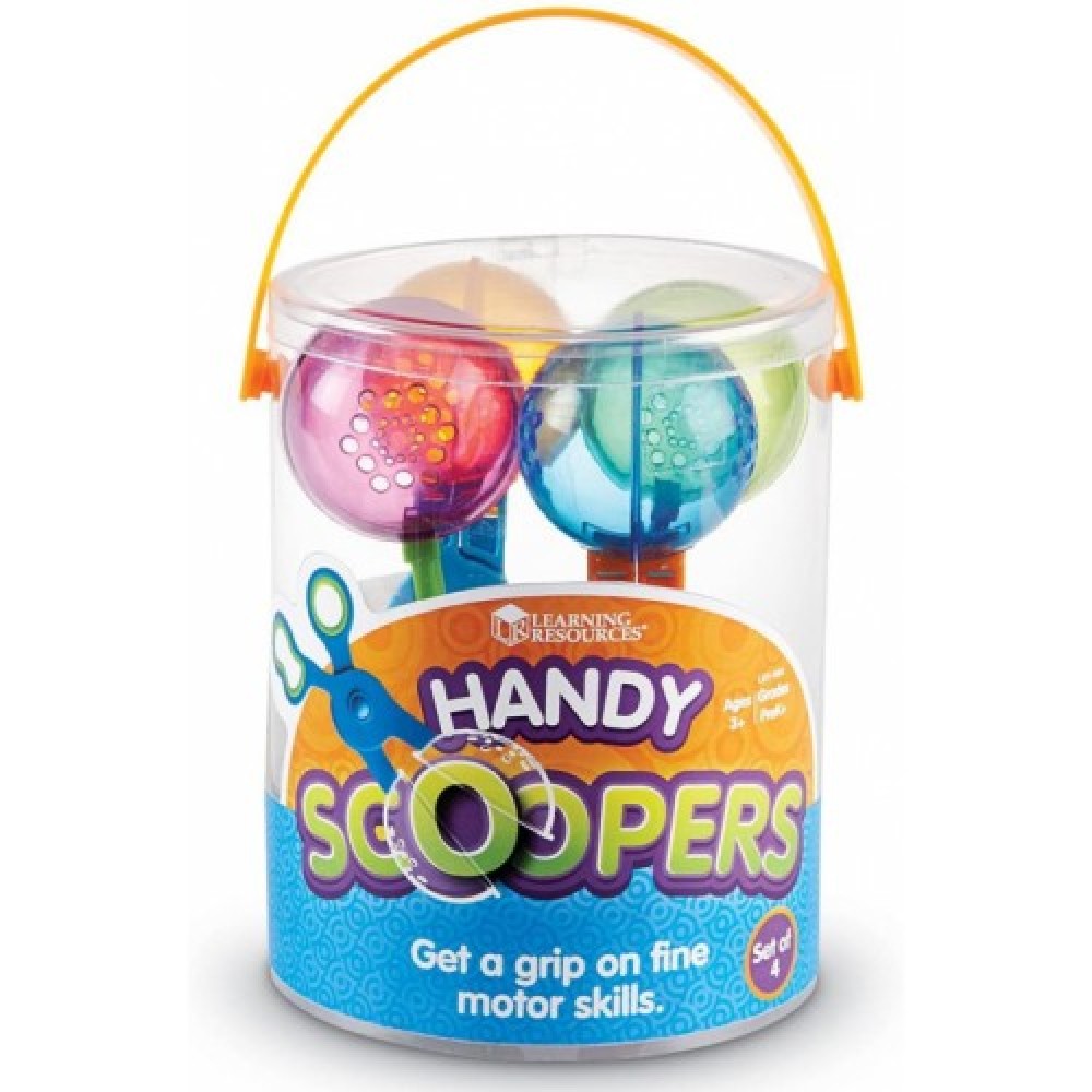 Learning Resources 4-Count Handy Scoopers