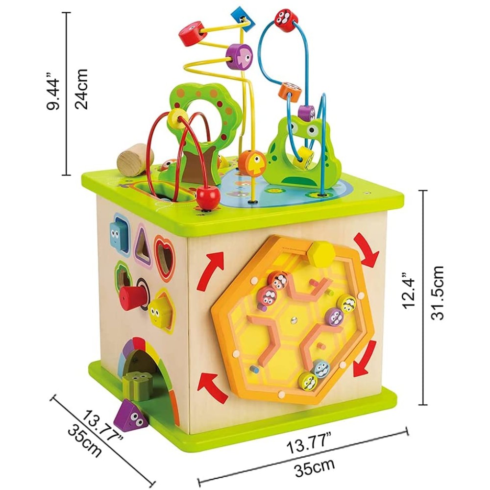 Hape Country Critters Play Cube