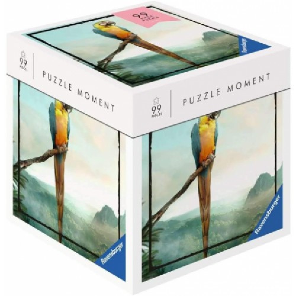 Parrot Puzzle Moments 99 Piece Jigsaw Puzzle for Adults & for Kids Age 14 & Up