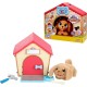 Little Live Pets - My Puppy's Home Interactive Plush Toy Puppy and Kennel