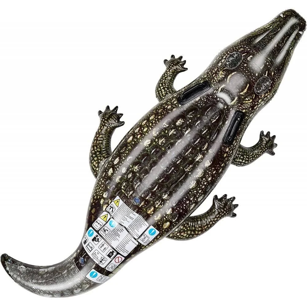 Intex Inflatable Swimming Ride On Toy (Crocodile)