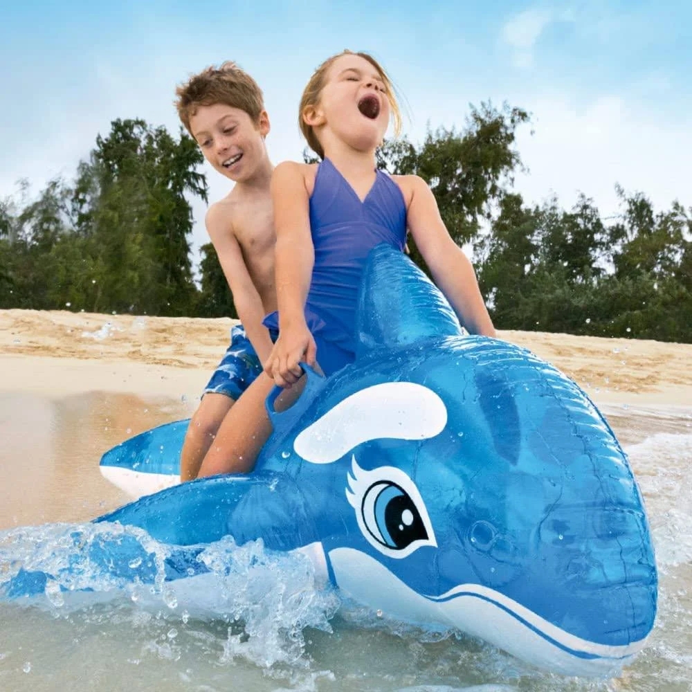 Intex inflatable transparent whale