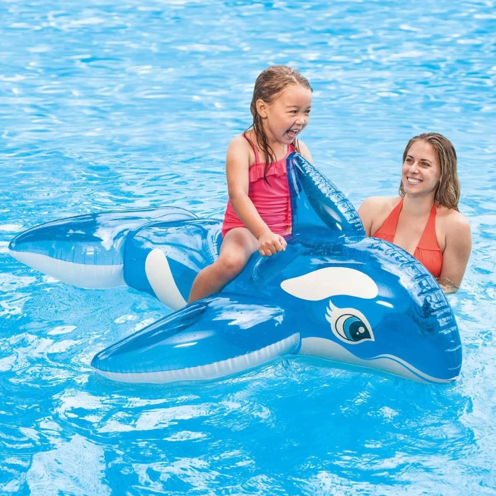 Intex inflatable transparent whale
