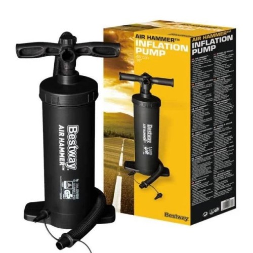 Bestway Inflation Pump Air Hammer 14.5  Black Pool Pump
