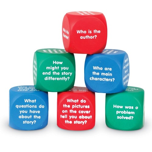 Reading Comprehension Cubes Learning Resources