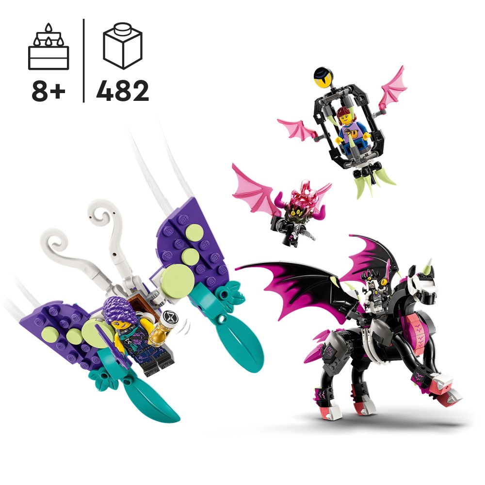 LEGO DREAMZzz Pegasus Flying Horse Toy 2in1 71457