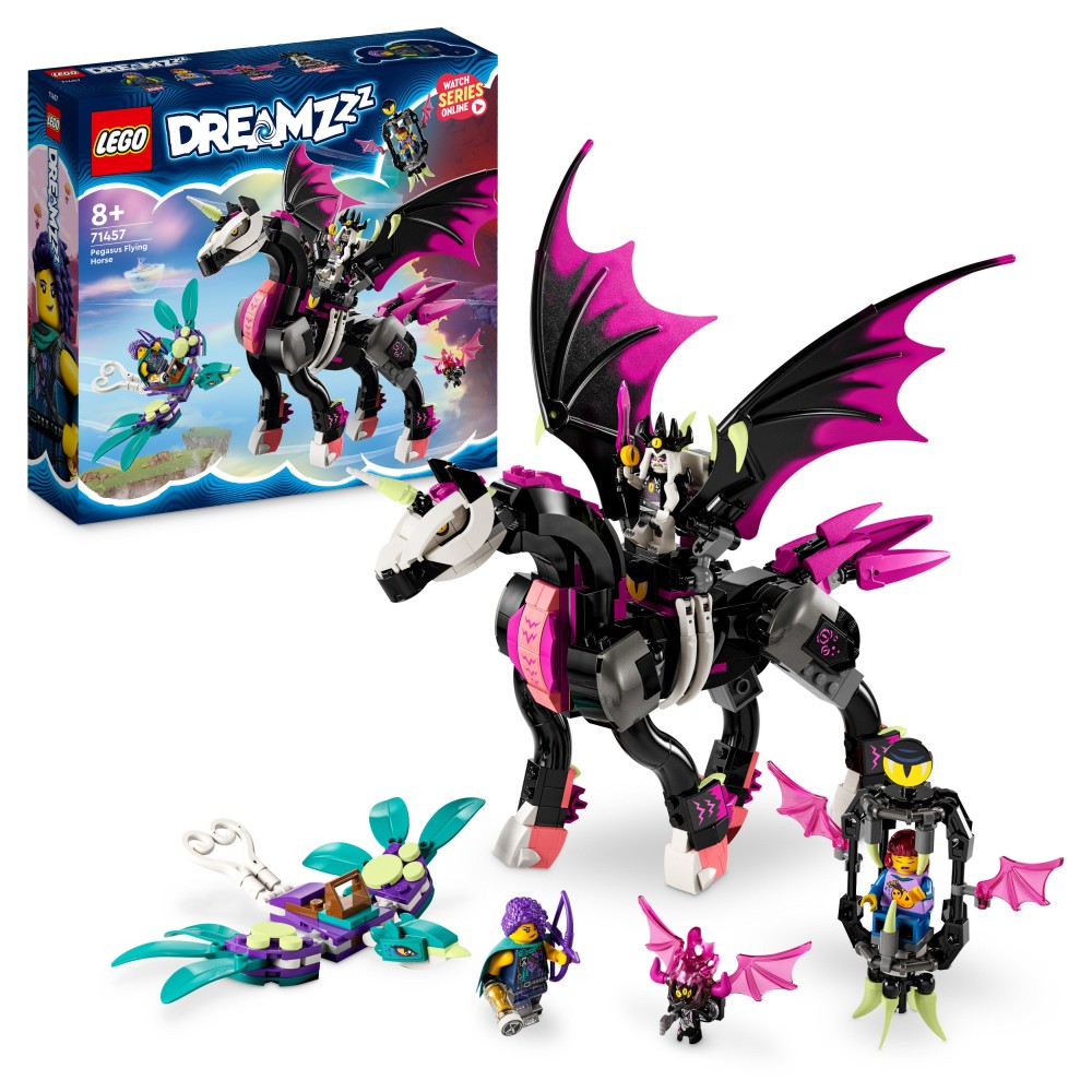 LEGO DREAMZzz Pegasus Flying Horse Toy 2in1 71457