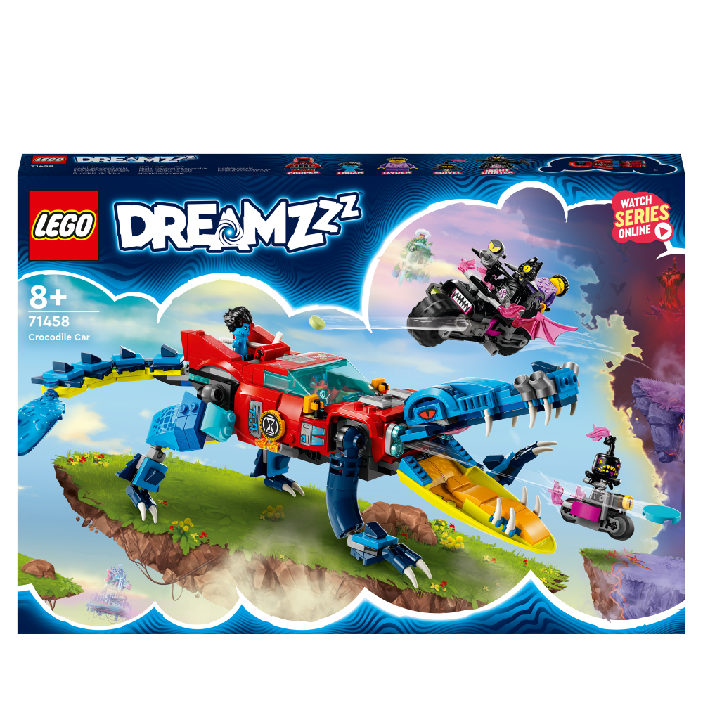 LEGO DREAMZzz Crocodile Car Toy 2in1 Set 71458