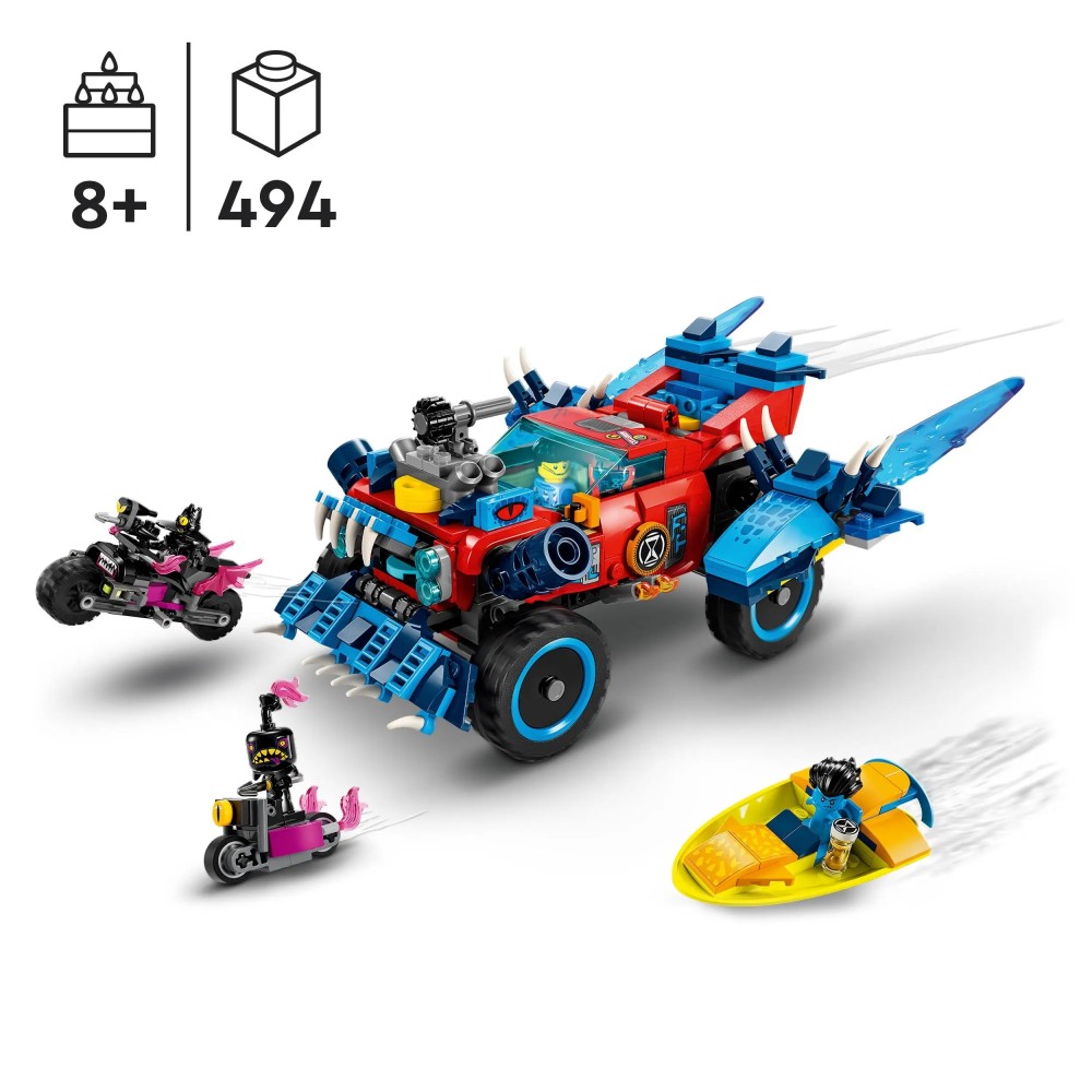 LEGO DREAMZzz Crocodile Car Toy 2in1 Set 71458