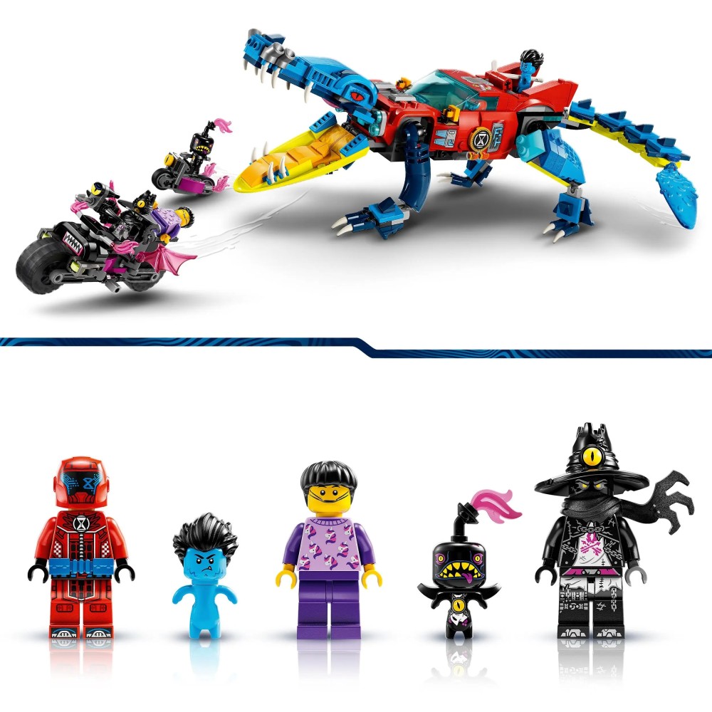 LEGO DREAMZzz Crocodile Car Toy 2in1 Set 71458