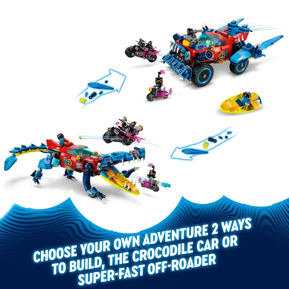 LEGO DREAMZzz Crocodile Car Toy 2in1 Set 71458