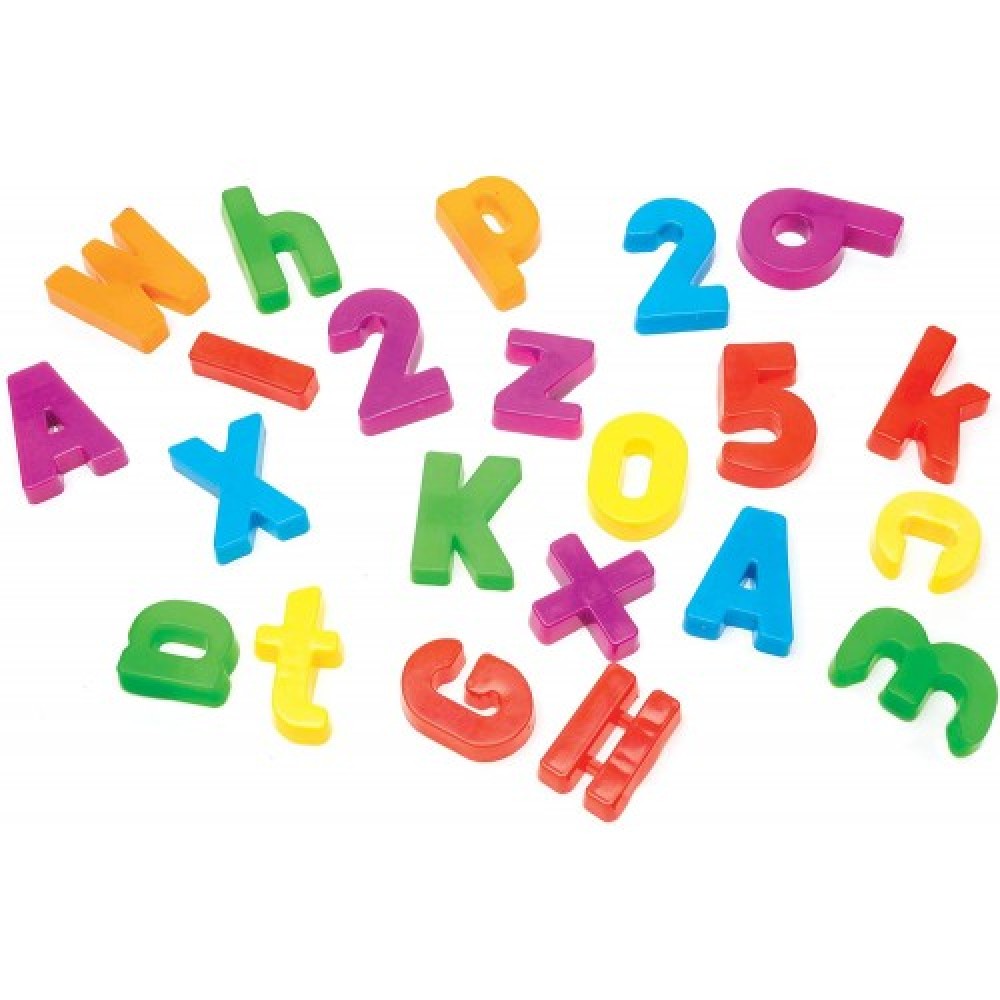 Learning Resources Magnetic Alphabet & Numbers