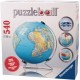 Ravensburger The World on V-Stand Globe, 540pc 3D Jigsaw Puzzle by Ravensburger