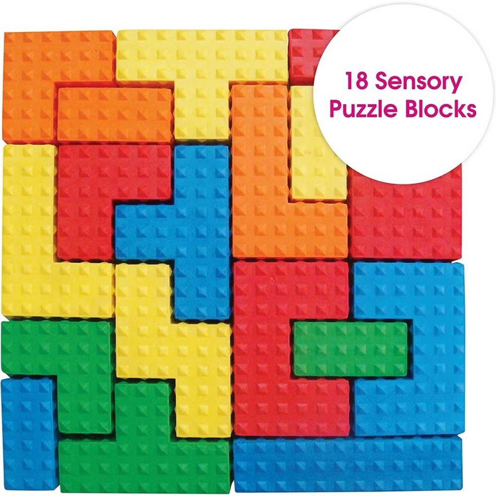 Sensory Puzzle Blocks - Halilit