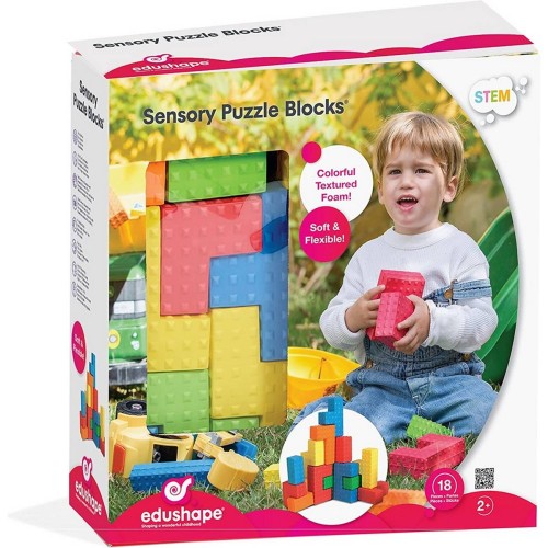 Sensory Puzzle Blocks - Halilit