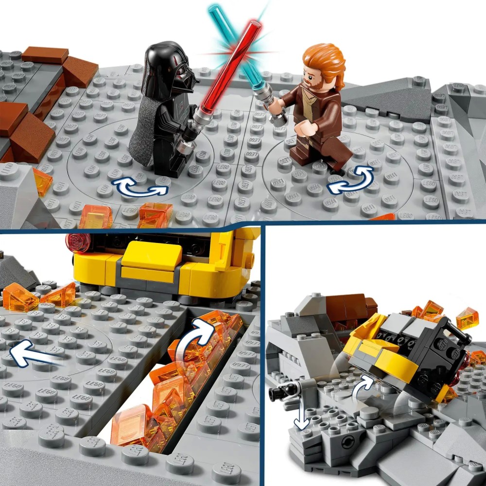 Lego Star Wars Obi-Wan Kenobi vs. Darth Vader (75334)