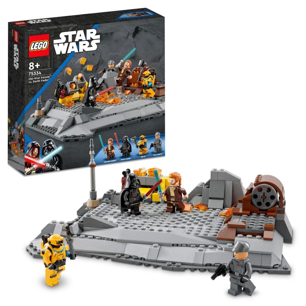 Lego Star Wars Obi-Wan Kenobi vs. Darth Vader (75334)